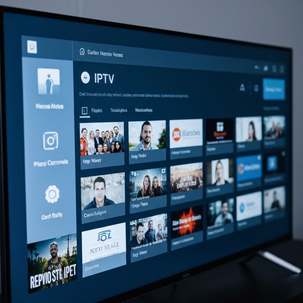 Interface IPTV Camara Brasileira